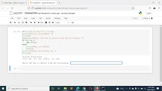 Python Program to Remove the Given Key from a Dictionary