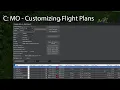 C MO - Customizing Flight Plans