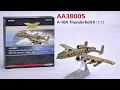 Corgi AA38005 A-10A Thunderbolt II 1 72 Diecast Model Review