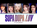 Lagu [AI COVER] FIFTY FIFTY 'Supa Dupa Luv' Lyrics (Color Coded Lyrics)