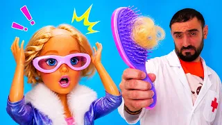 Barbie’nin Saçları Dökülüyor! Doktor Yavuz ve Marshall Yardıma Geliyor 💇‍♀️🩺