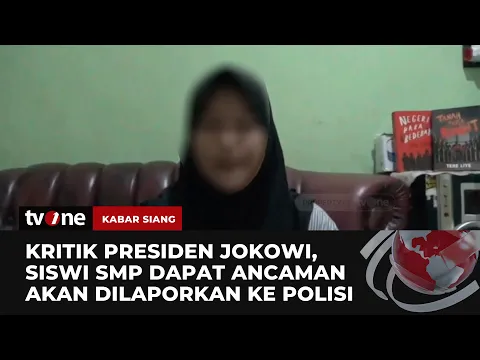 Siswi SMP Dapat Ancaman Dilaporkan Ke Polisi Usai Kritik Jokowi Lewat Medsos