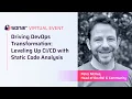 Driving DevOps Transformation Leveling Up with Static Code Analysis