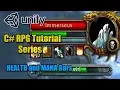 Unity RPG Tutorial - Health and Mana Bars