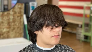 SATISFYING TRANSFORMATION Haircut Tutorial - Texture Top Low Taper