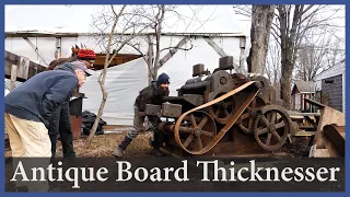 Acorn to Arabella – Journey of a Wooden Boat – Episode 98: Antique Thicknesser