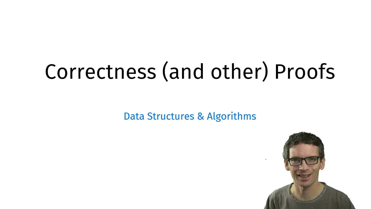 Loop Invariant Proofs (proofs, part 1)