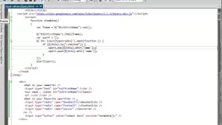 How To Get HTML Input Values Using jQuery