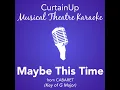 Maybe This Time (from Cabaret)