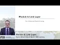 CNT-4713 Module 6 Part 4 Ethernet and Switch Self Learning
