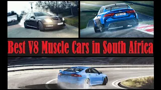 7 best v8 muscle cars in south africa you can buy