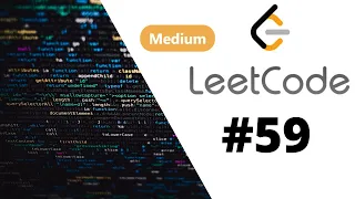 Java Leetcode 59 Spiral Matrix II Array