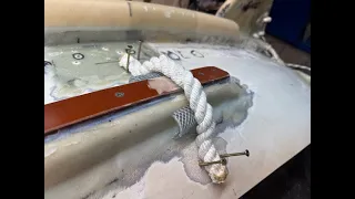 3 Nov 2025 Securing swimm ladder  The beginning