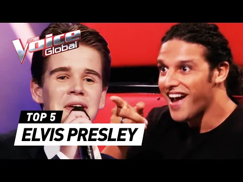 Download MP3 BEST ELVIS PRESLEY Blind Auditions in The Voice Kids