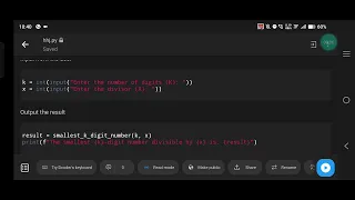 Python Program to Find Smallest K-Digit Number Divisible by X Step-by-Step Tutorial
