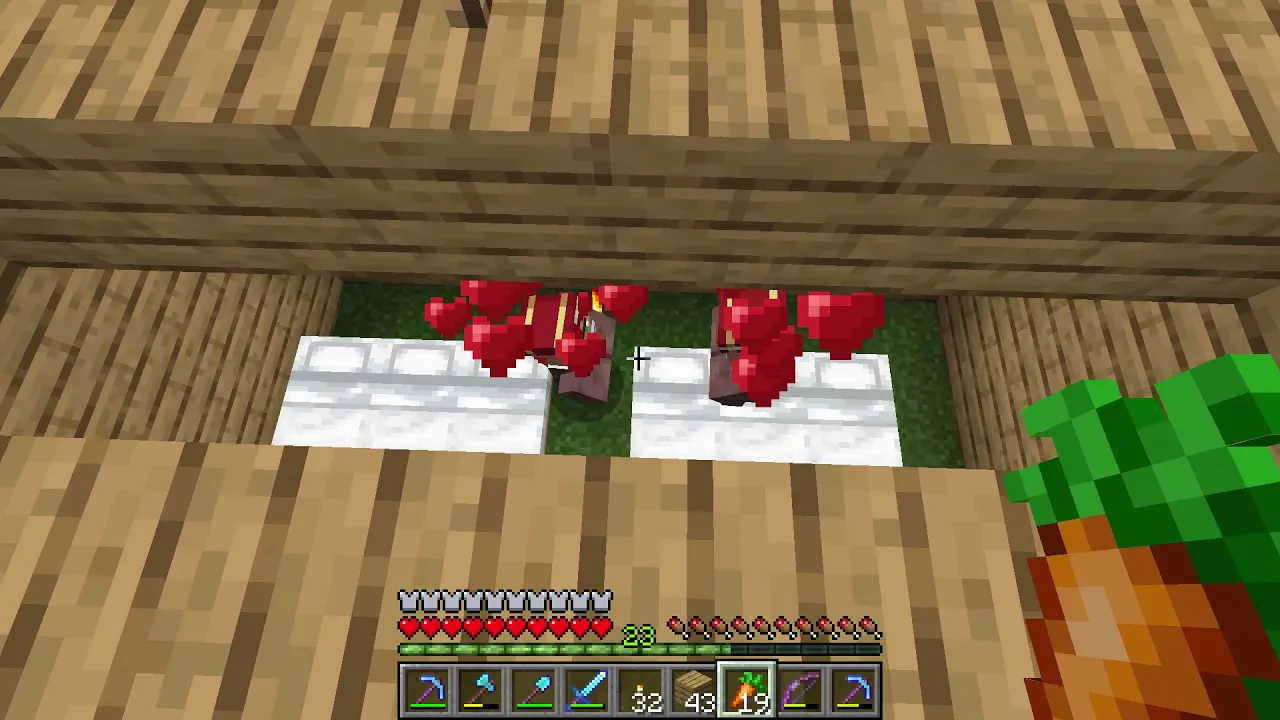 How to make the Baby Villagers - Minecraft