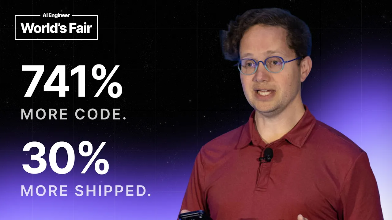 The Death of the Code Review: What the Data Actually Says — Laurie Voss, Arize AI: video thumbnail
