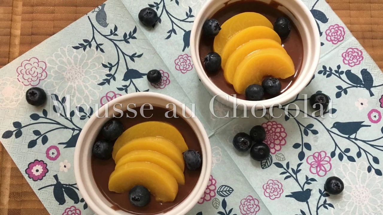 Schokoladenmousse mit nur 2 Zutaten selber machen Rezept [Ohne Ei]. 