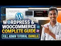 WordPress Website Administration Business Guide Complete WooCommerce Dashboard Tutorial