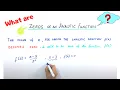 Lecture 1 Zeros of an Analytic Function Zeros and Singularities Complex Analysis