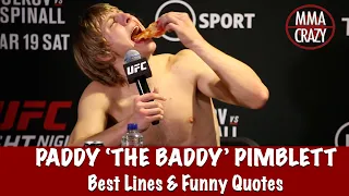 paddy pimblett best lines u0026 funny quote highlights