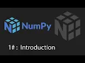 Python Numpy Tutorial - 1