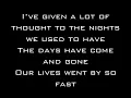 Box Car Racer - There Is Lyrics HD