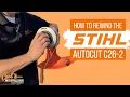 How to Rewind the Stihl AutoCut C26-2