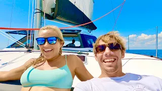 We asked. You answered. We delivered. a brand new catamaran