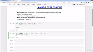 29 Lambda Expressions in Python