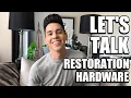 RESTORATION HARDWARE SHOP WITH ME WALKTHROUGH RH FAVORITES HOME DECOR INSPIRATION