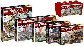 New LEGO Ninjago sets for January 2023 officially revealed