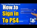 How to Sign into PlayStation Network on PS4 Console if Signed out Best Method