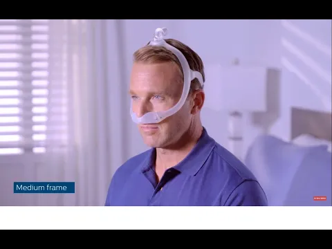 How to size and assemble the Philips DreamWear mask with under nose nasal and gel pillows cushions