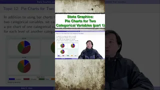 Pie Charts for Two Categorical Variables part 1 Stata Graphics