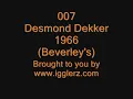 007 (Shanty Town) - Desmond Dekker - 1966