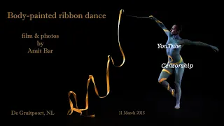 art video ribbon dance body painting by amit bar edsa content 