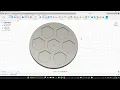 Hexagonal Pattern Creation in Fusion 360 UPDATED