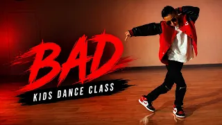 Kids Hip Hop Dance Video | “Bad” by Michael Jackson | Beginner/Intermediate | MihranTV