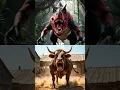 Lagu T-rex Dinosaur vs Cow (crocodile, gorilla, werewolf, hellgiant) #trex #dinosaur #cow