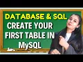 Database SQL Create Your First Database Table Class 12 Lovejeet Arora