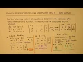 Vectors Three Planes Intersect at a Point Infinite Points or Inconsistent - EDEXCEL
