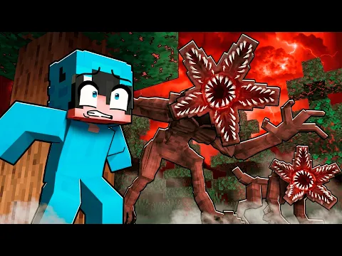 Video Thumbnail: Sobreviví al DEMOGORGON de Stranger Things en Minecraft!