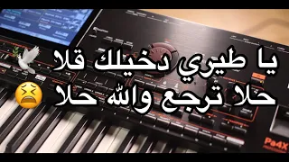 كاريوكي لا تسالوني ليش دمعي جاري تمشي الهوينا يا دلي من غابت عني Mix 