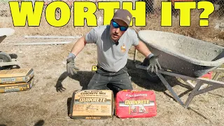 Is Quick-Set Concrete Worth It Testing Quick-Set VS Regular