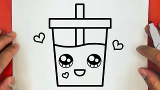 كيف ترسم كوب عصير كيوت وسهل خطوة بخطوة رسم سهل تعليم الرسم للمبتدئين Cute Juice Cup Drawing  كيف ترسم كوب عصير كيوت وسهل خطوة بخطوة رسم سهل تعليم الرسم للمبتدئين Cute Juice Cup Drawing