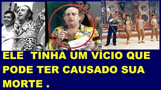 BOLINHA VEIO A FALECEM AOS 61 ANOS EM 1998 . Sua morte pode ter sido por causa de seu vício.