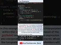 What is interpolation in Angular Angular Interview Q A
