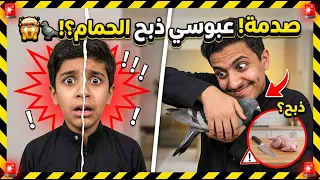 عبوسي جوعان وما يرحم! ذبح حمامة صديقه بغيابه وسواها عشاء؟ النهاية غير متوقعة صدمة كاملة لا تفوتك! 🔥🐦