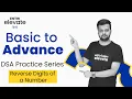 DSA Practice Series Basic programming Reverse Digits of a Number Entri Elevate